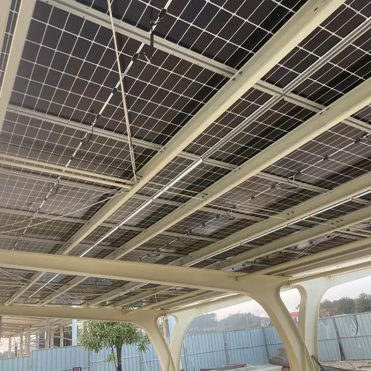 Carport Photovoltaic atap datar